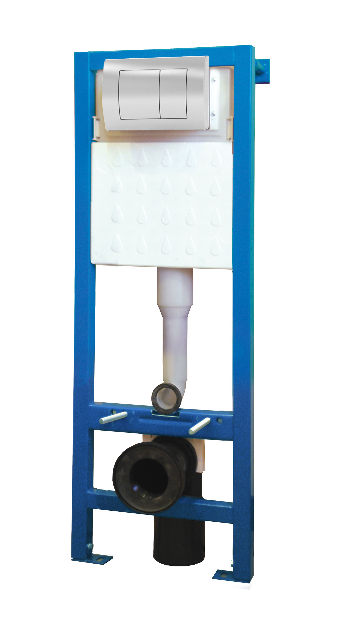 LaVita Lav 101 marco empotrado con pulsador para inodoro suspendido 5908211411736