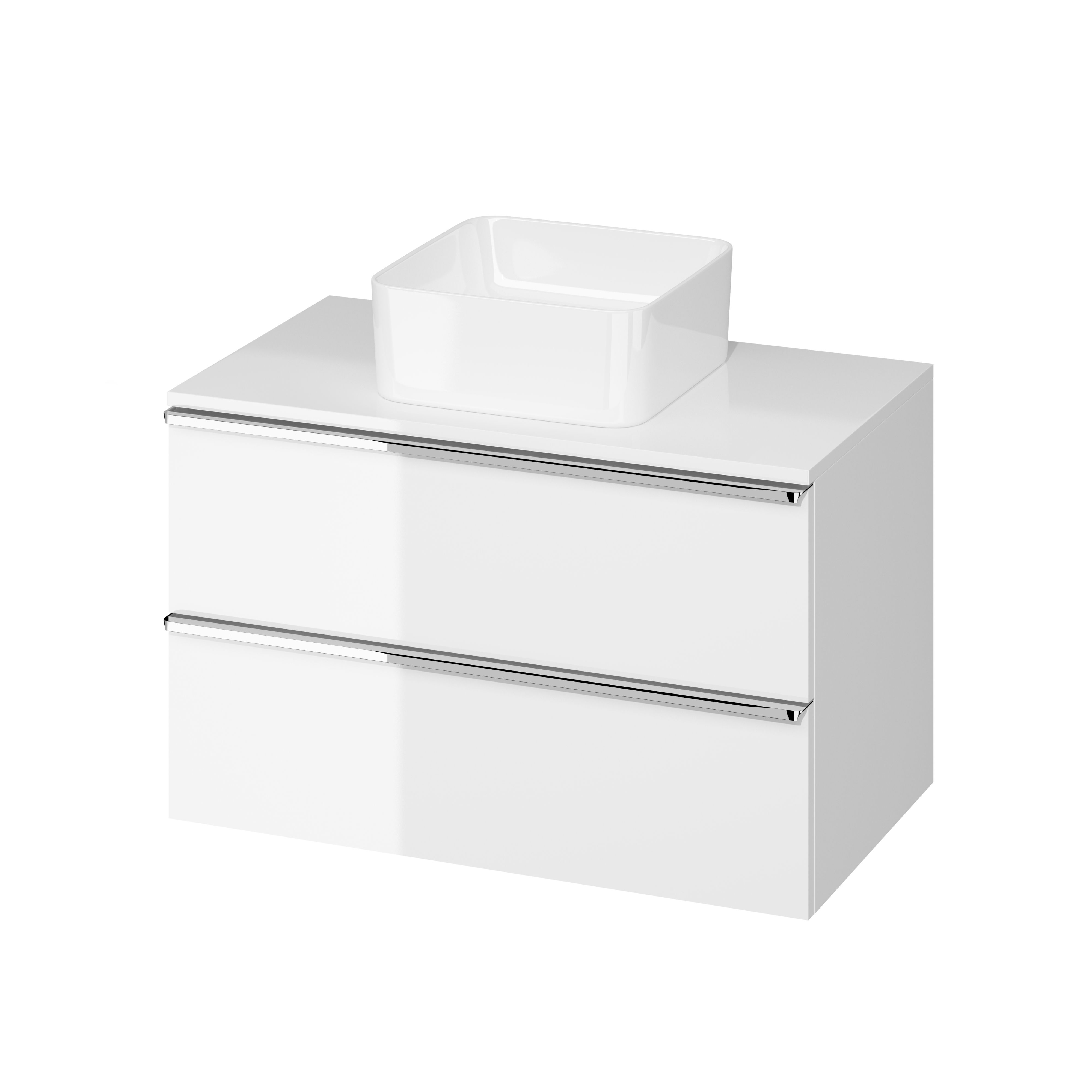 Cersanit Virgo armario 80x46.9x49.9 cm suspendido, para lavabo blanco S522-026