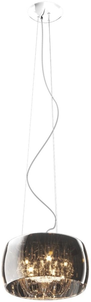 Zuma Line Crystal lámpara colgante 5x42 W cromo-humado-cristal P0076-05L-F4FZ