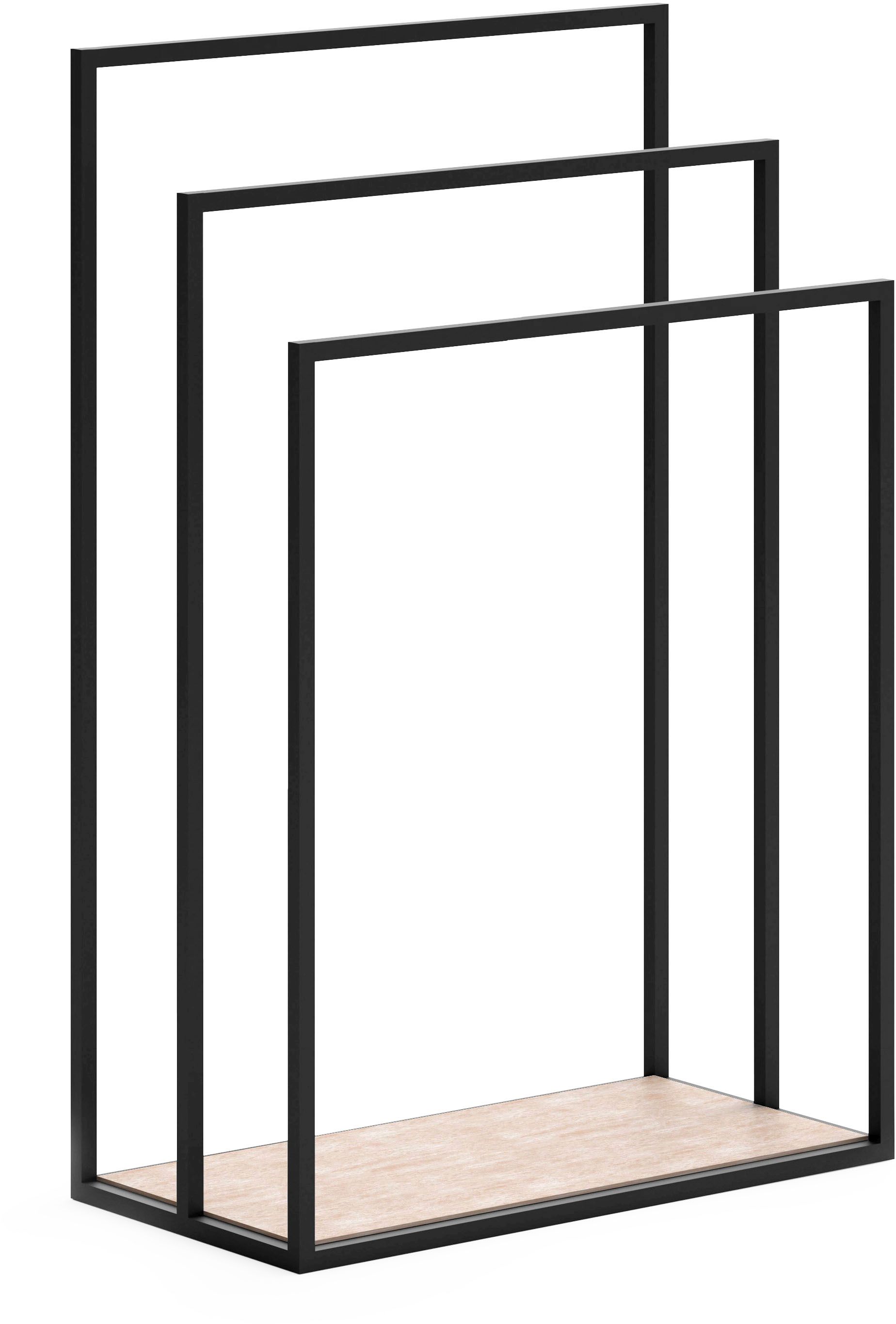 Baltica Design Jarl toallero negro 5904107905266