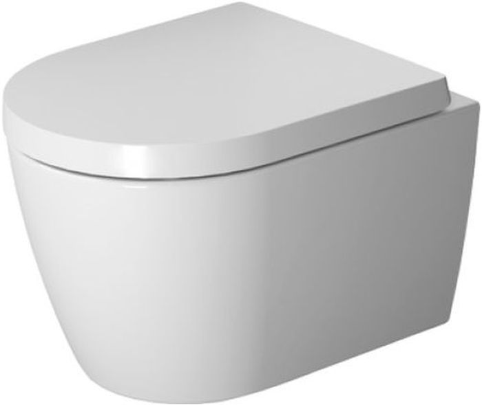 Duravit ME by Starck taza de inodoro suspendido sin reborde blanco mate 25300926001