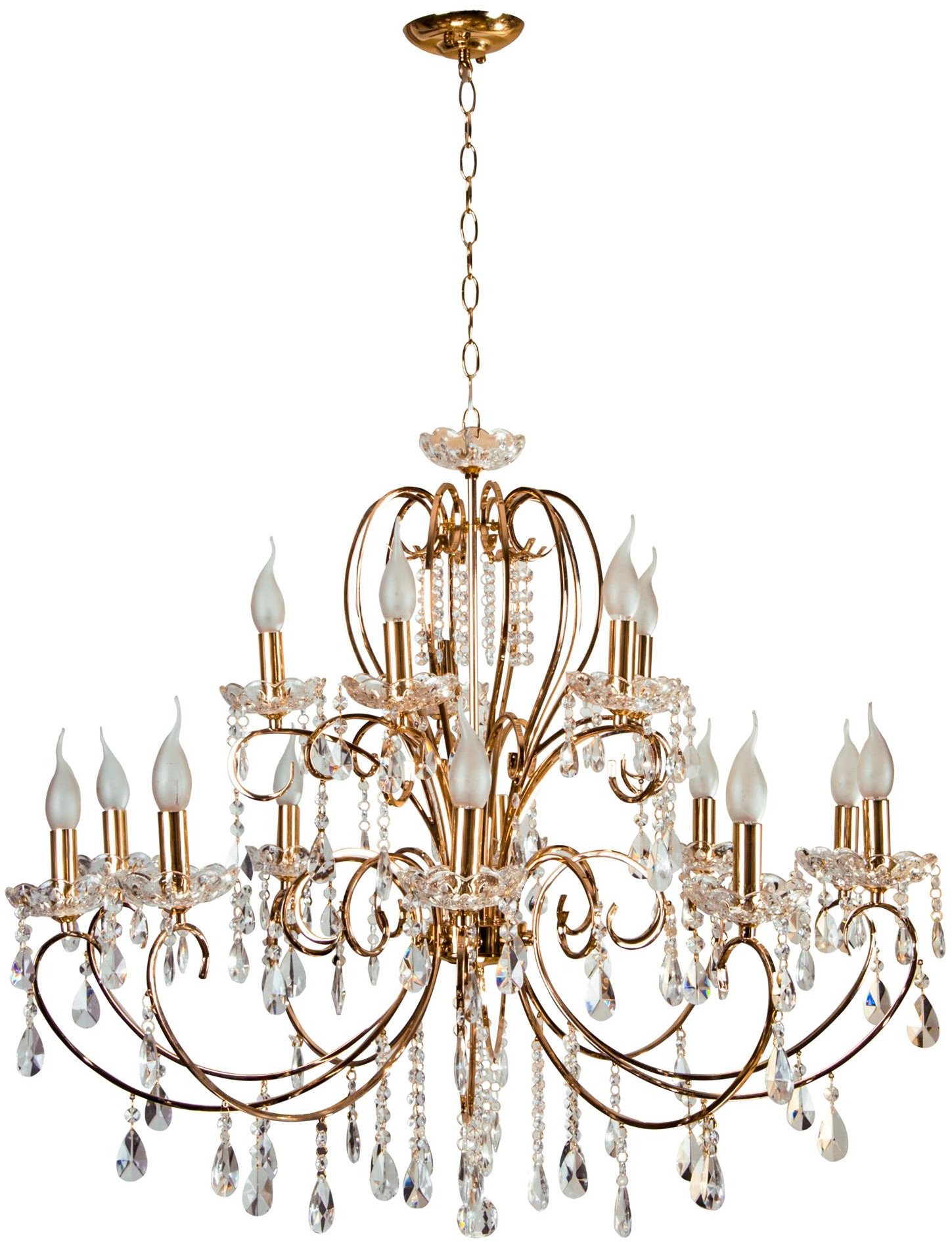 Candellux Aurora lámpara colgante x40 W oro 30-99801