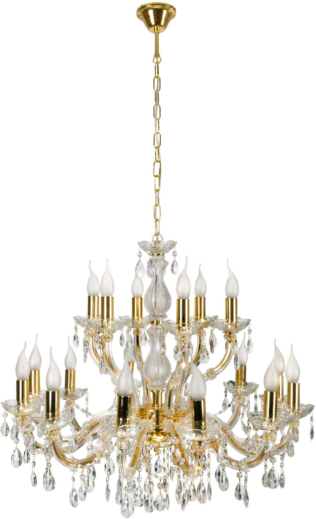 Candellux Maria Teresa lámpara colgante x40 W oro 30-94615