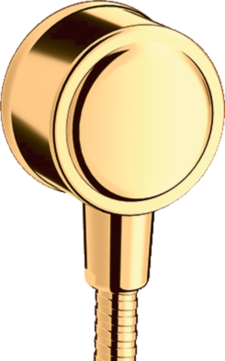 Axor FixFit codo de conexión a pared oro 16884990