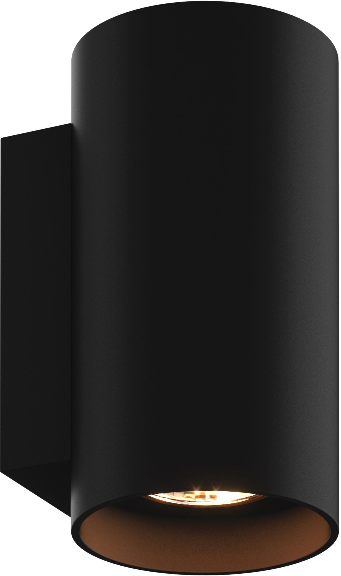 Zuma Line Sandy lámpara de pared 2x50 W negro 92696-N