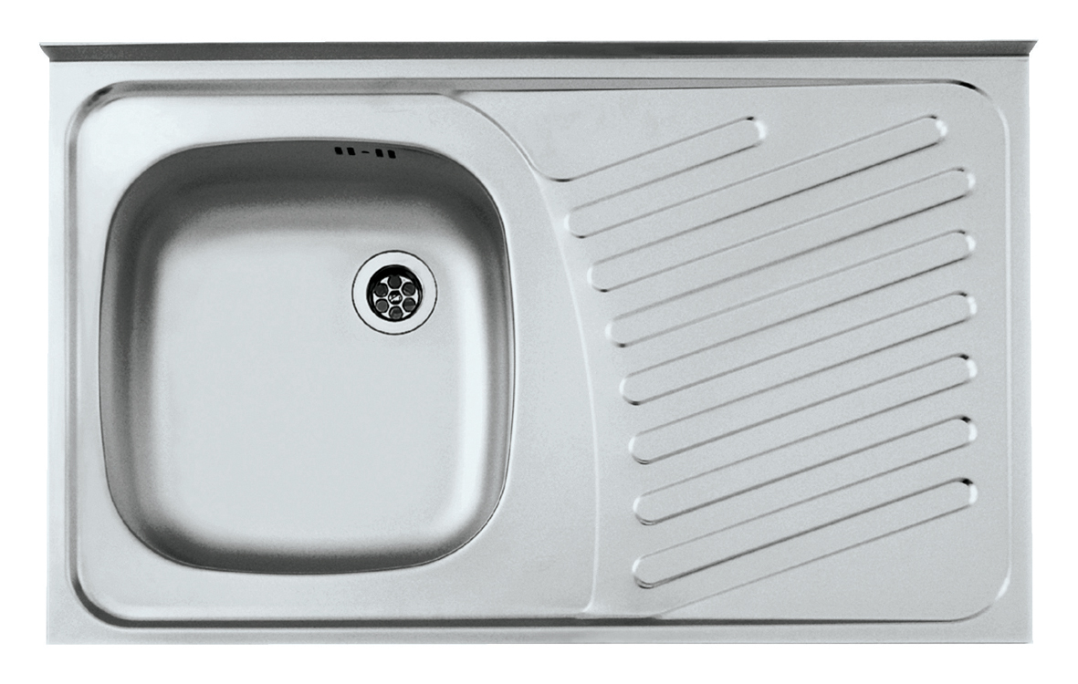 Genesis Primal fregadero de acero 80x50 cm acero 1009484KF