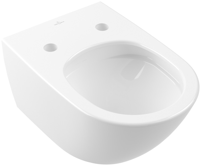 Villeroy & Boch Subway 3.0 taza de inodoro suspendido sin reborde blanco 4670T001