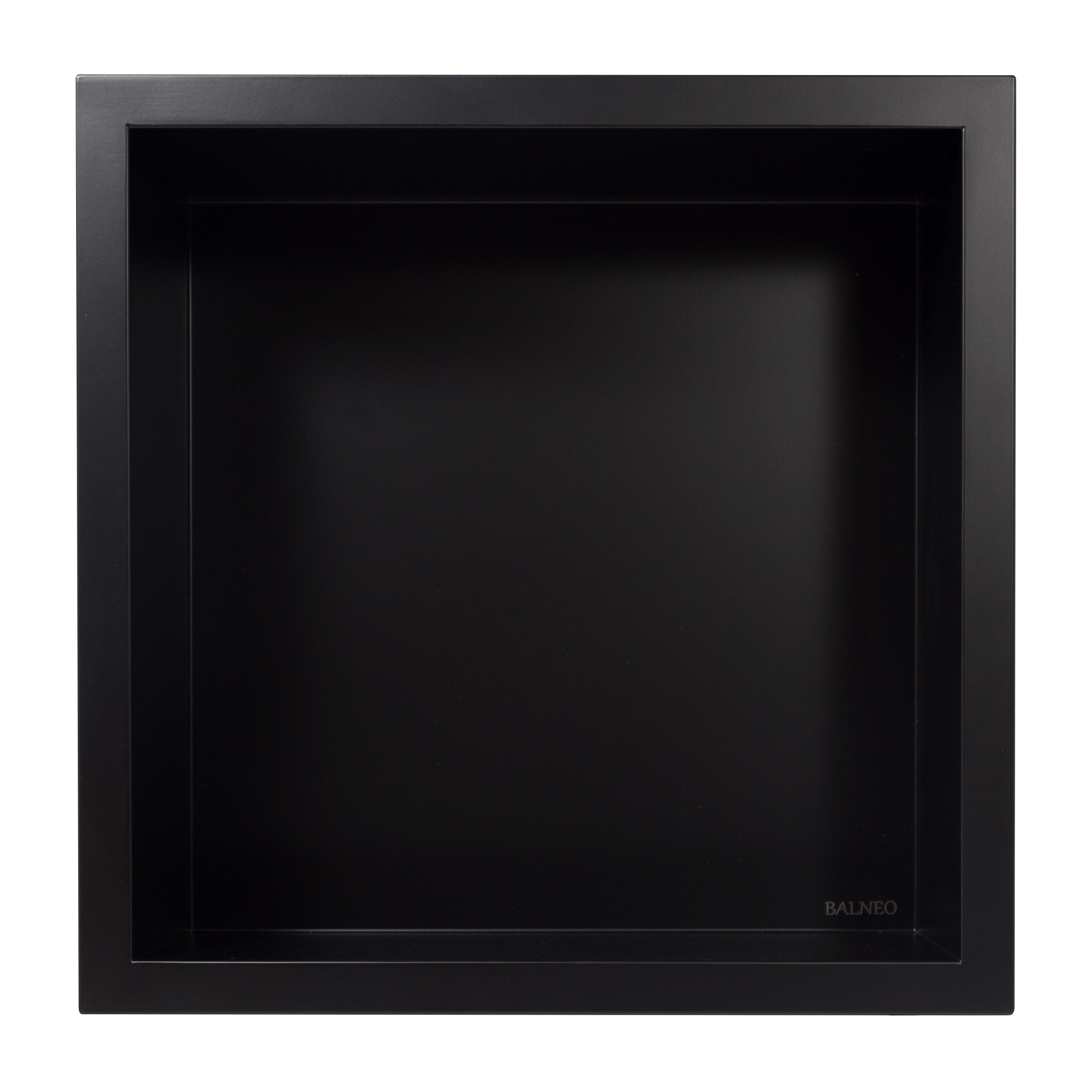 Balneo Wall-Box One Black estante empotrado 30 cm negro OB-BL1