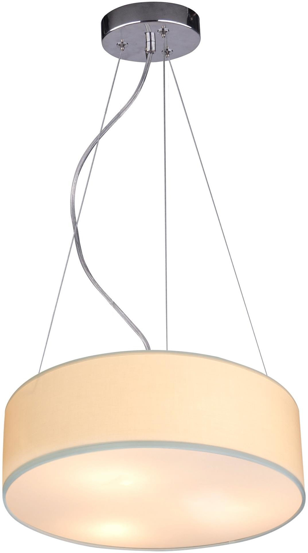 Candellux Kioto lámpara colgante 3x40 W beige 31-67739