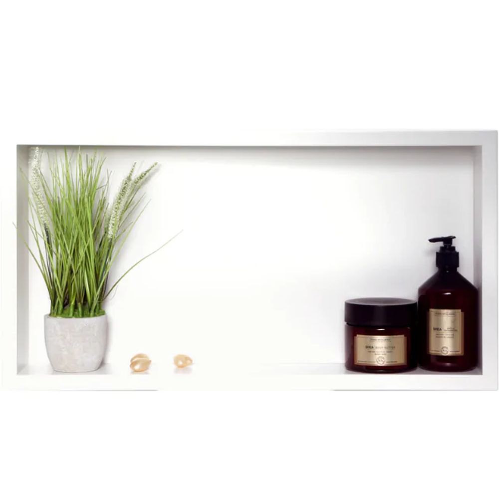 Balneo Wall-Box One White estante empotrado 60 cm blanco OB-WH4