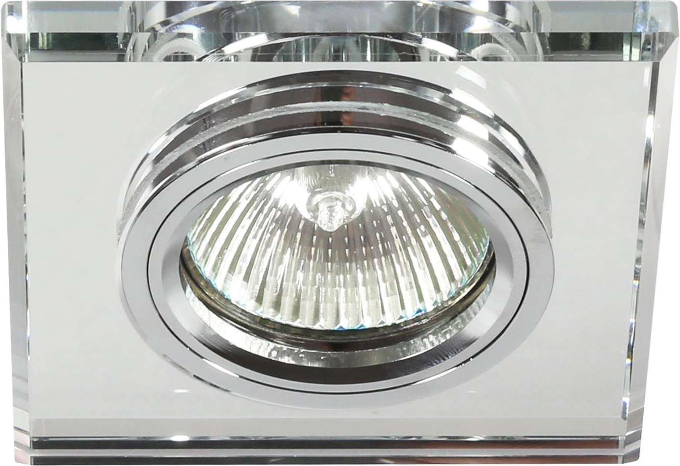 Candellux lámpara empotrada 1x50 W cromo-transparente 2230453