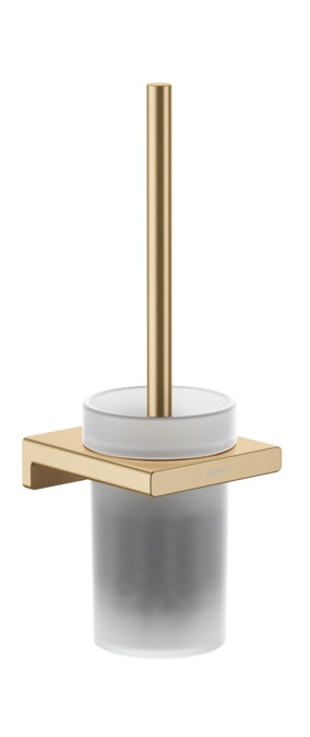 Hansgrohe AddStoris escobilla de baño atornillado cristal-marrón 41752140