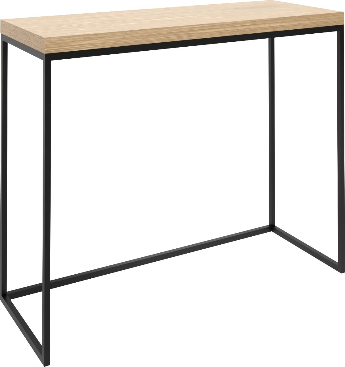 Baltica Design Andrea consola 75x35x75 cm negro-roble 5904107906232