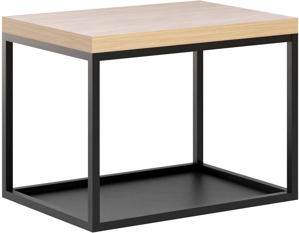 Baltica Design Hege consola 60x35x45 cm negro-roble 5904107906508