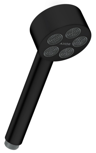 Axor One alcachofa de ducha negro 48651670