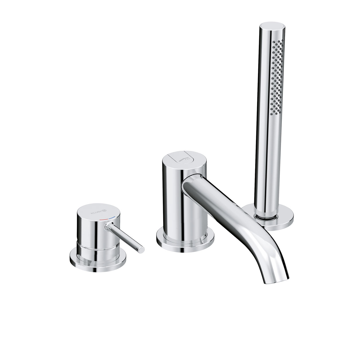Kludi Bozz grifo de bañera y ducha en bañera cromo 384480576