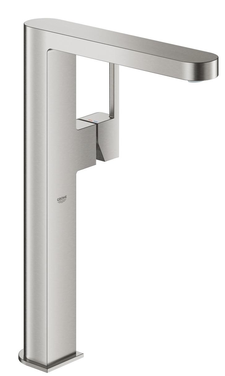 Grohe Plus grifo para lavabo de pie SuperSteel 32618DC3
