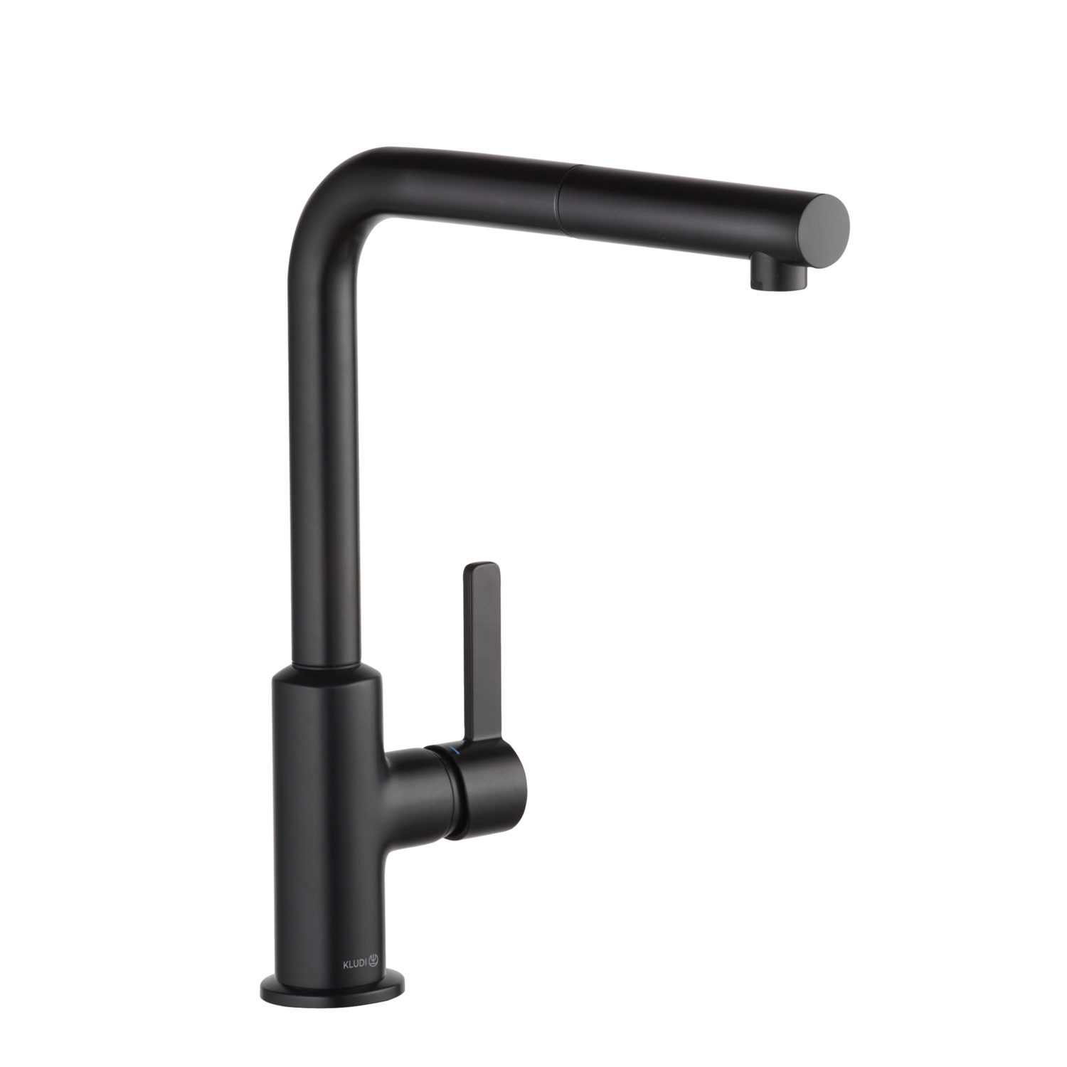 Kludi L-ine S grifo de cocina de pie negro 408513975