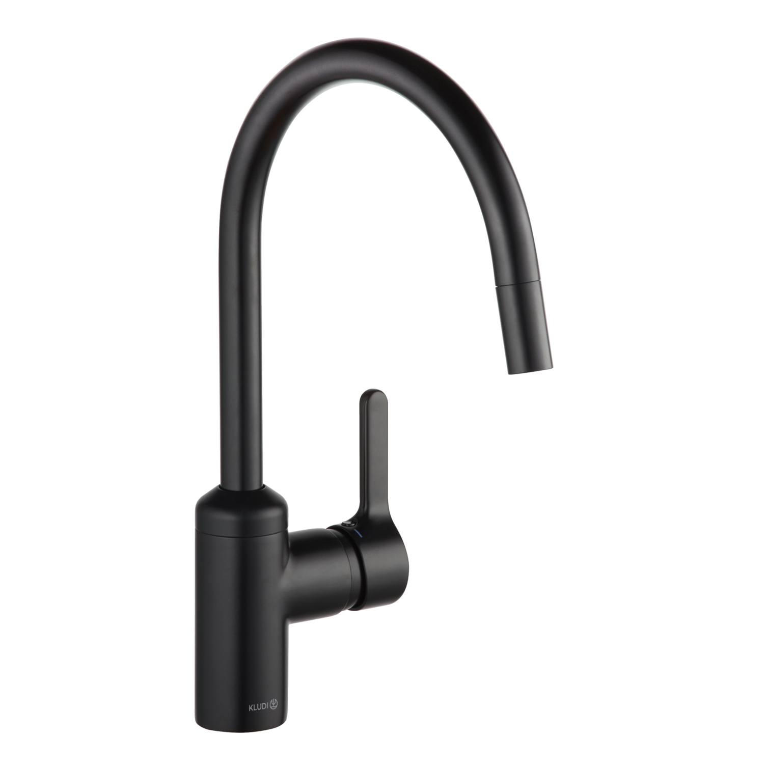 Kludi Bingo Star grifo de cocina de pie negro 428513978