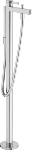 Hansgrohe Finoris grifo de bañera y ducha en suelo cromo 76445000