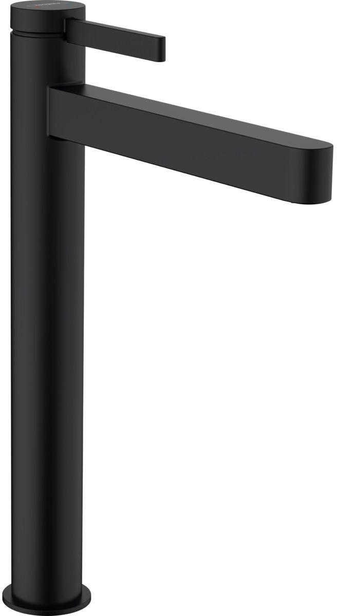 Hansgrohe Finoris grifo para lavabo de pie negro 76070670