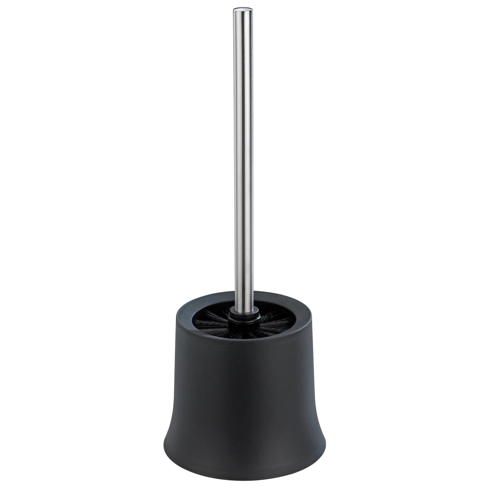 Wenko Basic escobilla de baño apoyado negro 18931100