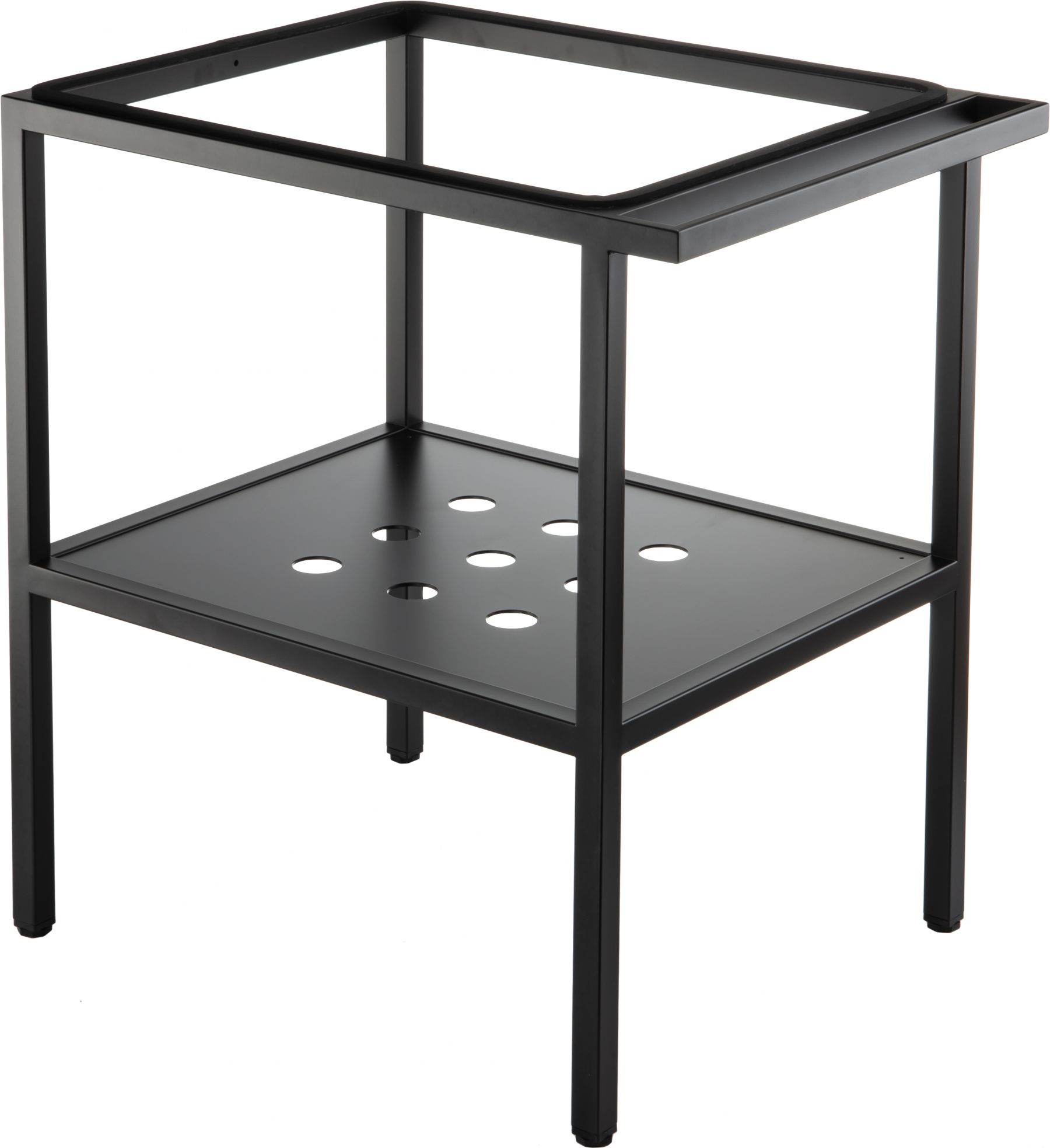 Deante Temisto consola 66.5x50x71 cm de pie, para lavabo negro CSTX60A