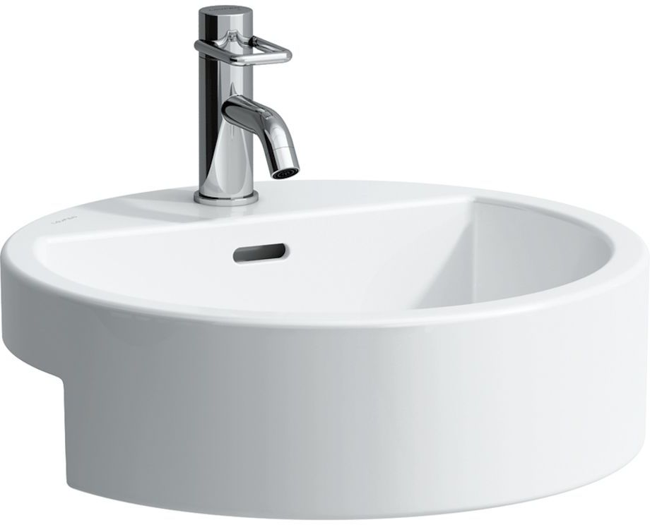 Laufen Living City lavabo 46x46 cm circular blanco H8134310001041