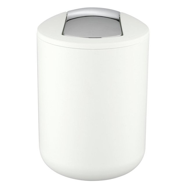 Wenko Brasil papelera 2 l cromo-blanco 21206100
