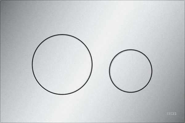 Tece Loop botón de descarga para WC cromo mate 9240922