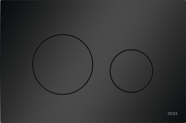 Tece Loop botón de descarga para WC negro 9240925