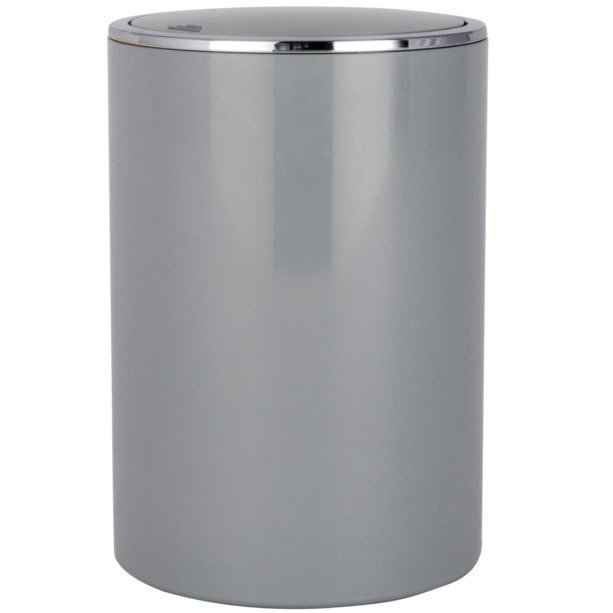 Wenko Inca papelera 5 l gris 22562100