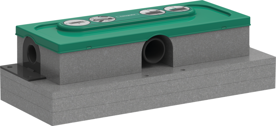 Hansgrohe uBox Universal kit de montaje cm 1000180