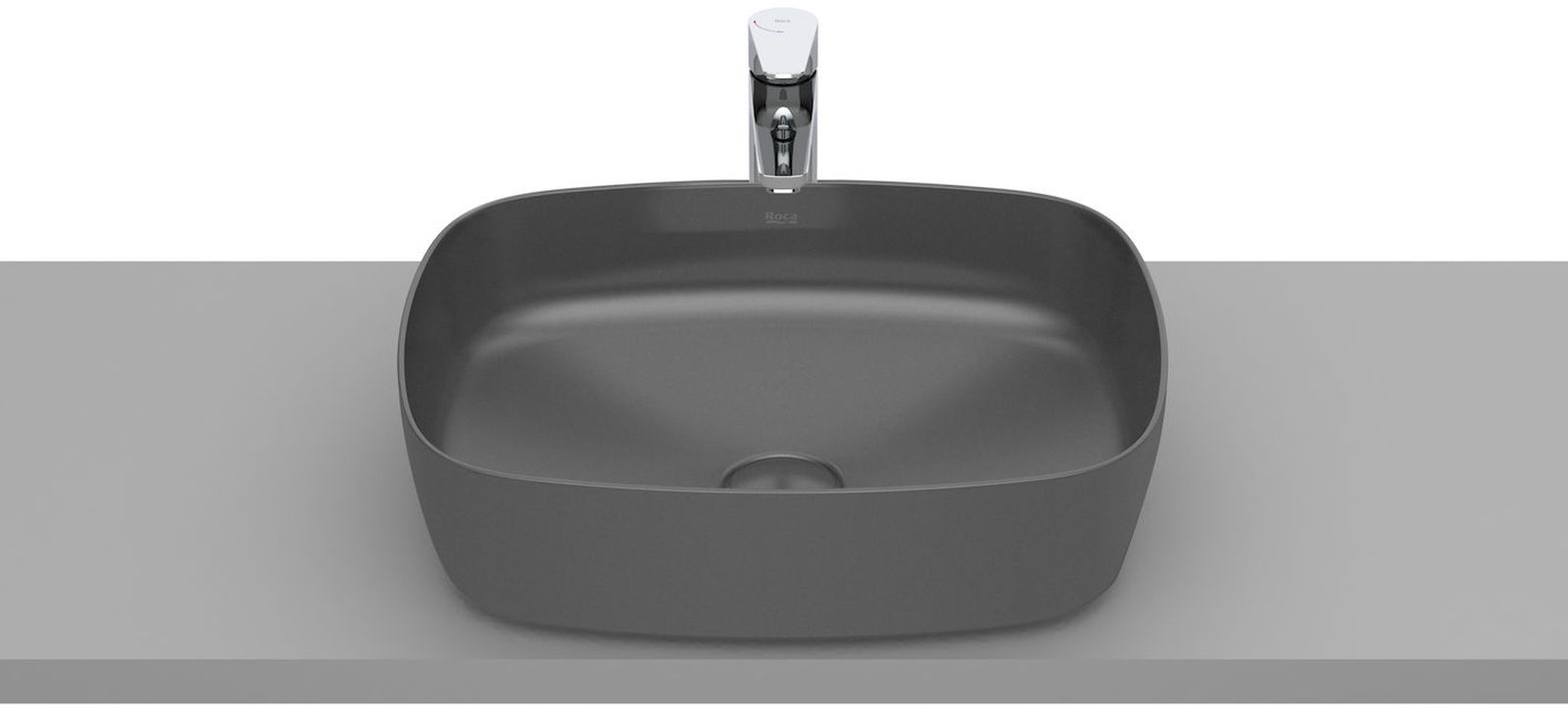 Roca Inspira lavabo 50x37 cm rectangular sobre encimera A327500640