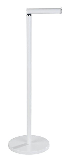 Wenko soporte de pie para papel higiénico blanco 21424100