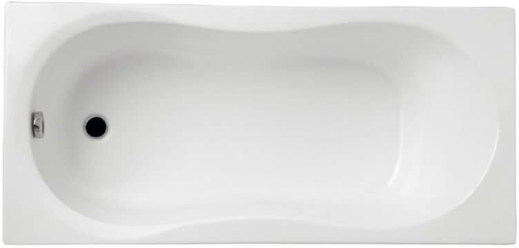 Polimat Gracja bañera rectangular 160x70 cm blanco 00178