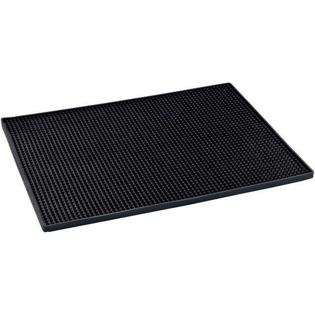 Wenko escurridor de platos 40x30x1 cm negro 54701100
