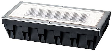 Paulmann Solar Box lámpara empotrable para suelo 1x0.6 W acero-transparente 93775