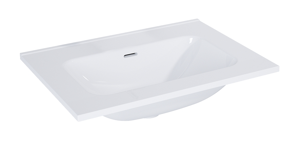 Elita Skappa lavabo 61x46 cm rectangular para mueble blanco RE040600068060