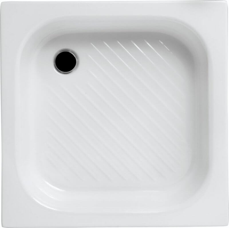 Polimat Karen plato de ducha cuadrado 70x70 cm blanco 00209