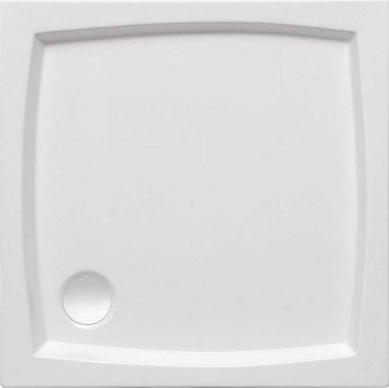Polimat Patio plato de ducha cuadrado 80x80 cm blanco 00732