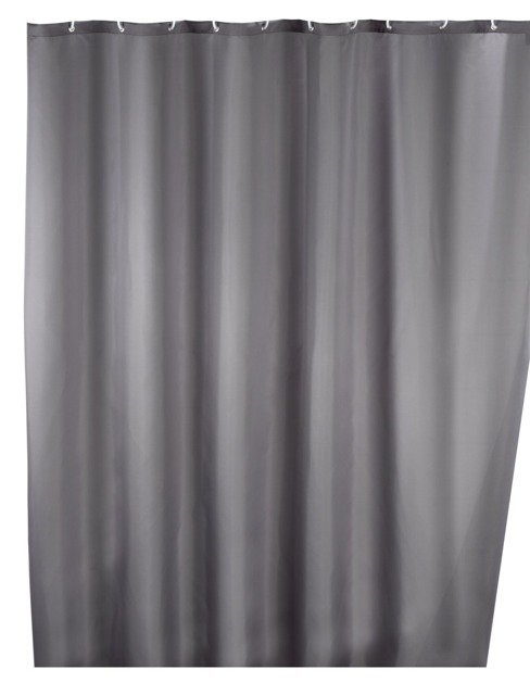 Wenko cortina de ducha 200x180 cm gris 20044100