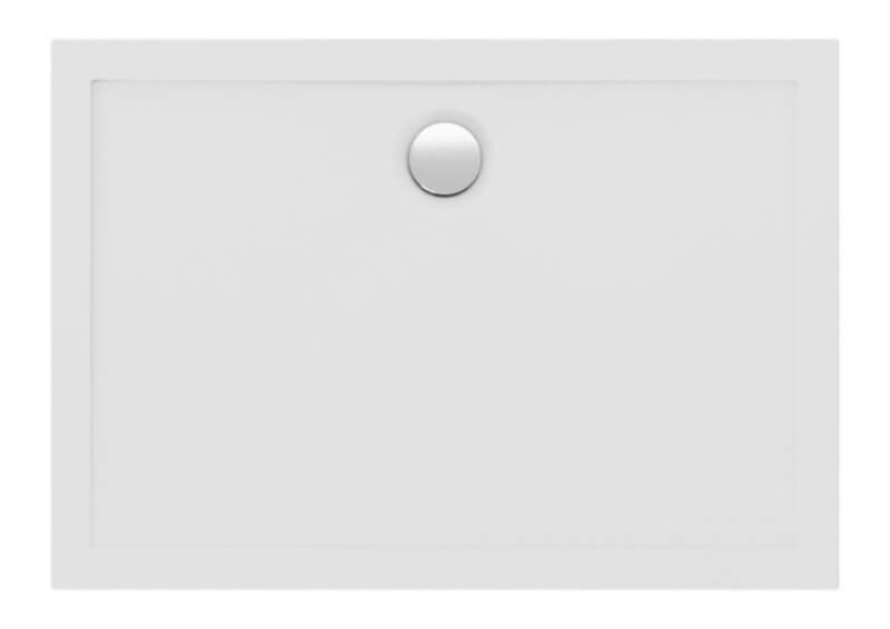 Polimat Lider plato de ducha rectangular 120x70 cm blanco 00102