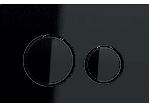 Geberit Sigma50 botón de descarga para WC negro 115.651.SJ.1