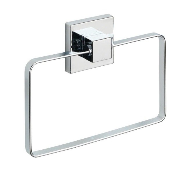 Wenko VL Quadro toallero plata 22689100