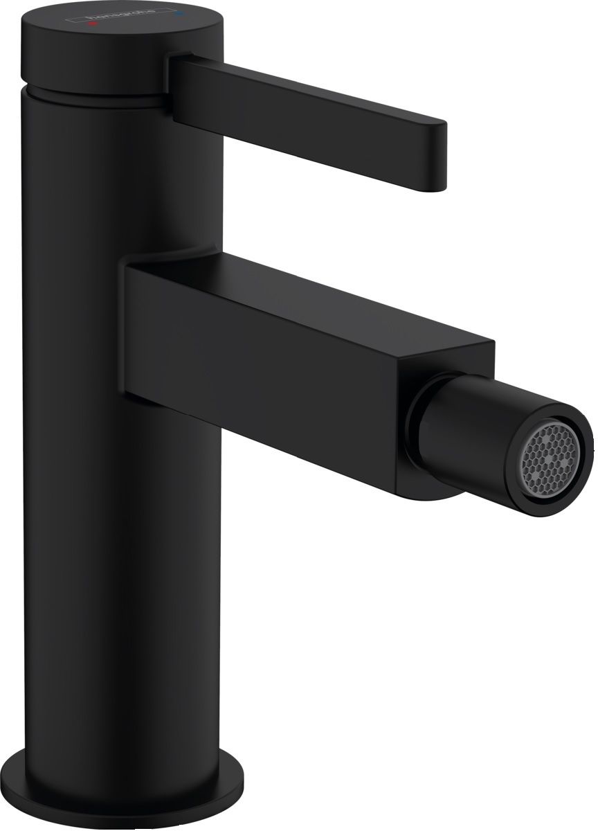 Hansgrohe Finoris grifo para bidé de pie negro 76200670