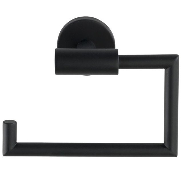 Wenko Bosio portarrollos de papel higiénico negro 24240100