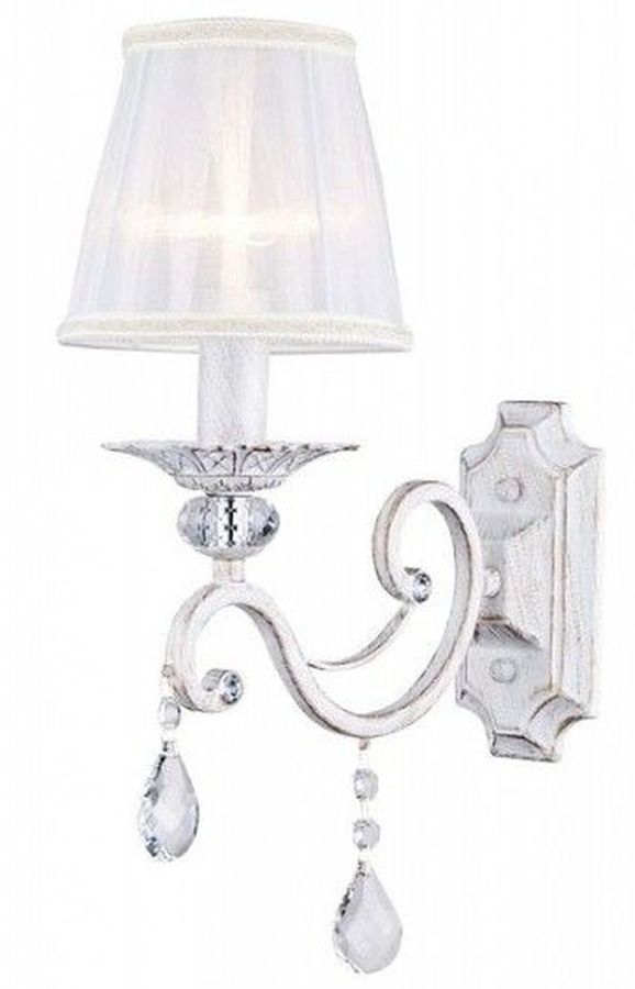 Maytoni Grace lámpara de pared 1x40 W blanco-oro ARM247-01-G