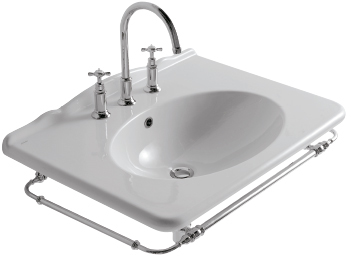 Globo Paestum barra para lavabo PAPC28