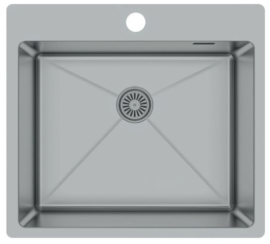Berg Acero fregadero de acero 55x51.5 cm acero ACEROXL